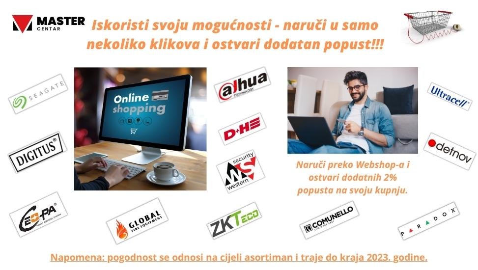 Iskoristi svoju mogućnosti - naruči u samo nekoliko klikova i ostvari dodatan popust!!!