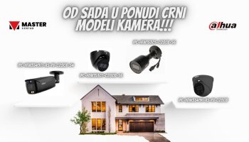 Od sada u ponudi crni modeli kamera!!!