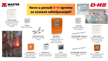 Novo u ponudi D+H oprema za sustave odimljavanja!!!