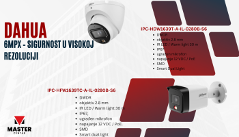 Dahua 6MPX kamere – sigurnost u visokoj rezoluciji!